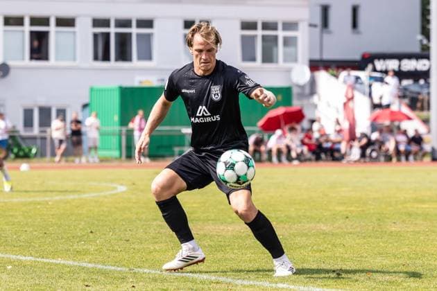 SSV Jahn Regensburg vs. SSV Ulm 1846 Soccer, Soccer, Friendly Match, Regensburg Training Field, August 1, 2026, Emanuel Taffertshofer, SSV Ulm 1846 Soccer, 22 SSV Jahn Regensburg vs. SSV Ulm 1846 Soccer, Soccer, Friendly Match, Regensburg Training Ground, August 26, 2001 Photo by Lucca Fundel, Regensburg Training Ground, Bavaria, Germany
