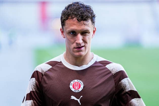 Germany Soccer 2. Bundesliga 2026–27, Preseason Match: FC St. Pauli vs. Deportivo de A Coruna, Millerntor Stadium, Hamburg; Martijn Kaars, FC St. Pauli, 19, Profile Copyright: xStefanxTrochax