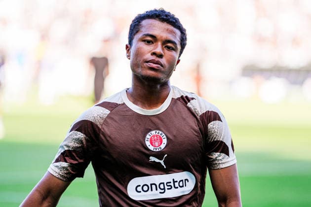 Germany Soccer 2. Bundesliga 2026–27, Preseason Match: FC St. Pauli vs. Deportivo de A Coruna, Millerntor Stadium, Hamburg, Joel Chima Fujita (FC St. Pauli, 16), Cutout Copyright: xStefanxTrochax