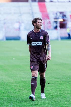 Germany Soccer 2. Bundesliga 2026–27, Preseason Match: FC St. Pauli vs. Deportivo de A Coruna, Millerntor Stadium, Hamburg, Marcus Mathisen, FC St. Pauli, 6, Cutout Copyright: xStefanxTrochax