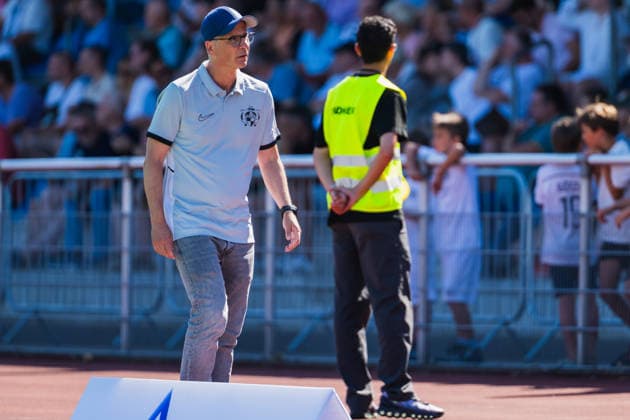 Antonio Molina, VFB Hilden; Coach Dissatisfied; VFB Hilden vs. 1 FC Bocholt; Soccer; Regionalliga West; Matchday 1; 2026–27 Season; August 1, 2026; VFB Hilden vs. 1 FC Bocholt, Soccer, Regionalliga West, Matchday 1, 2026–27 Season, August 1, 2026, Hilden Copyright: xEibner-Pressefoto LukasxBaldygax EP_LBA