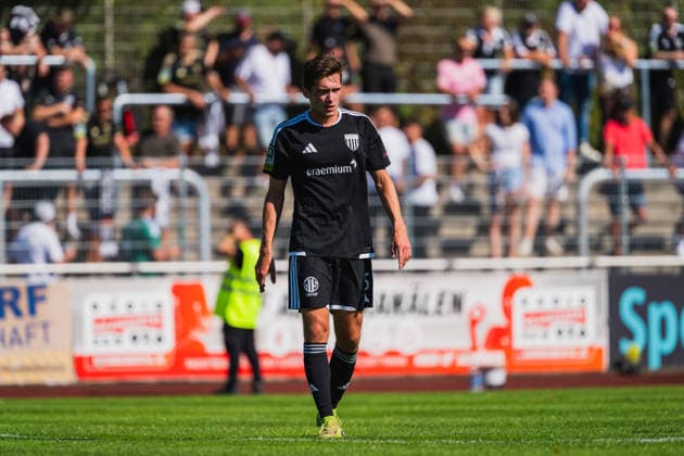 Lennart Garlipp 1 FC Bocholt, 15 VFB Hilden vs. 1 FC Bocholt, Soccer, Regionalliga West, Matchday 1, 2026–27 Season, August 1, 2026, VFB Hilden vs. 1 FC Bocholt, Soccer, Regionalliga West, Matchday 1, 2026–27 Season, August 1, 2026, Hilden Copyright: xEibner-Pressefoto LukasxBaldygax EP_LBA