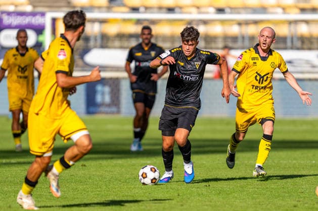 Faton Ademi Alemannia Aachen, 36 Roda Kerkrade vs. Alemannia Aachen, Soccer, International Friendly, 2026–2027 Season, August 1, 2026, Roda Kerkrade vs. Alemannia Aachen, Soccer, International Friendly, 2026–2027 Season, August 1, 2026, Kerkrade Copyright: xEibner-Pressefoto J.xDerondeaux EP_JDU