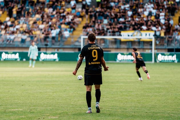 Netherlands vs. Germany Men s Soccer Friendly 2026 2027 Roda JC Kerkrade vs. Alemannia Aachen Parkstad Limburg Stadium, Daniel Starodid Alemannia Aachen, 9 Copyright: xThiemoxRudolphx