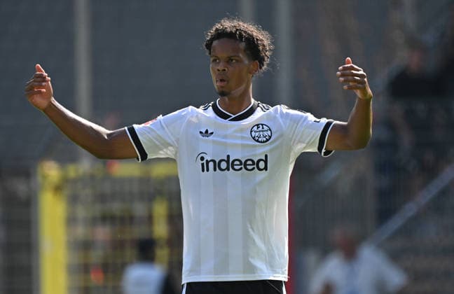 August 1, 2026, xjhx, Soccer Friendly Match, SV Waldhof Mannheim vs. Eintracht Frankfurt, Julian Etse, Eintracht Frankfurt, Mannheim