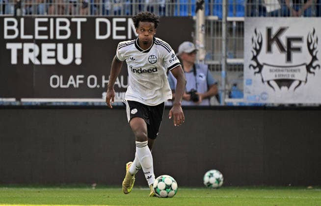 August 1, 2026, xjhx, Soccer Friendly Match, SV Waldhof Mannheim vs. Eintracht Frankfurt, Julian Etse, Eintracht Frankfurt, Mannheim
