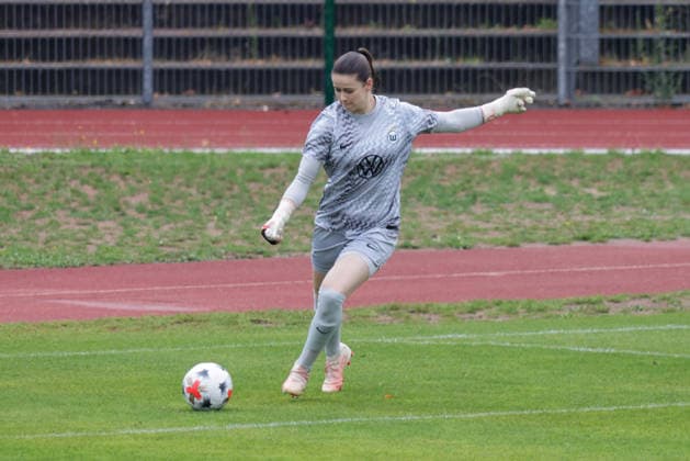 August 1, 2026, xgrfx, Women s Soccer Friendly Match, RB Leipzig vs. VfL Wolfsburg, Stina Johannes (VfL Wolfsburg), DFL, DFB. REGULATIONS PROHIBIT ANY USE OF PHOTOGRAPHS AS IMAGE SEQUENCES AND OR QUASI-VIDEO, Leipzig
