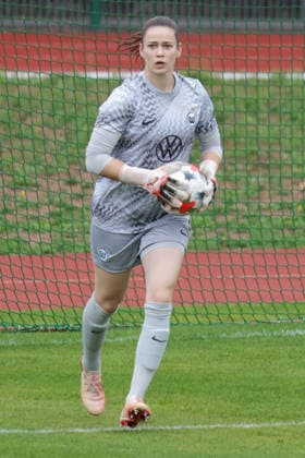 August 1, 2026, xgrfx, Women s Soccer Friendly Match, RB Leipzig vs. VfL Wolfsburg, Stina Johannes (VfL Wolfsburg), DFL, DFB. REGULATIONS PROHIBIT ANY USE OF PHOTOGRAPHS AS IMAGE SEQUENCES AND OR QUASI-VIDEO, Leipzig