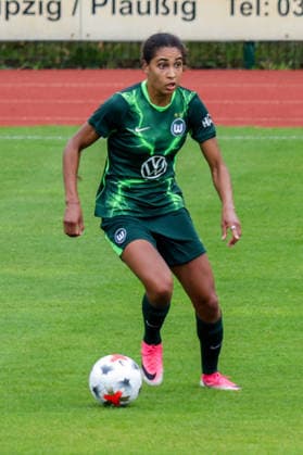 August 1, 2026, xgrfx, Women s Soccer Friendly Match, RB Leipzig vs. VfL Wolfsburg, Cora Zicai, VfL Wolfsburg, DFL, DFB. REGULATIONS PROHIBIT ANY USE OF PHOTOGRAPHS AS IMAGE SEQUENCES AND OR QUASI-VIDEO, Leipzig
