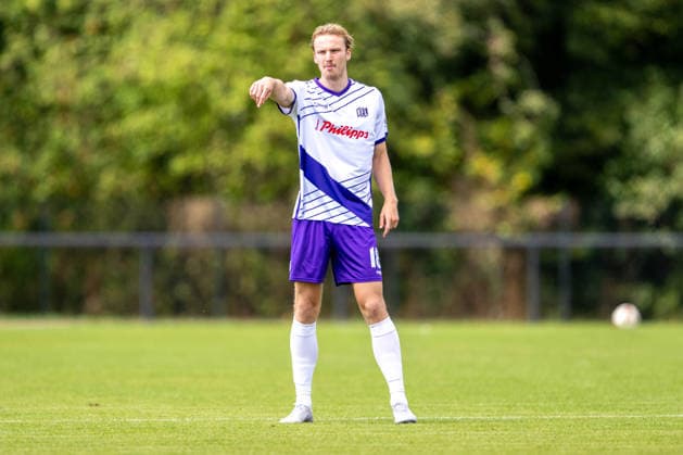 Friendly Match 26 vs. 27: VfL Osnabrück vs. SV Meppen on August 1, 2026, at Blau Weiss Schinkel in Osnabrück; Lukas Bornschein, Osnabrück MT