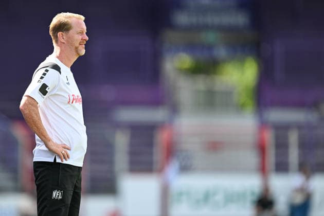 Friendly Match 26 vs. 27: VfL Osnabrück vs. SC Paderborn on August 1, 2026, at Bremer Brücke in Osnabrück; Coach: Timo Schultz, Osnabrück MT