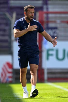 Friendly Match 26 vs. 27: VfL Osnabrück vs. SC Paderborn on August 1, 2026, at Bremer Brücke in Osnabrück. Coach Ralf Kettemann (Paderborn): dissatisfied, disappointed, disheartened, dejected MT