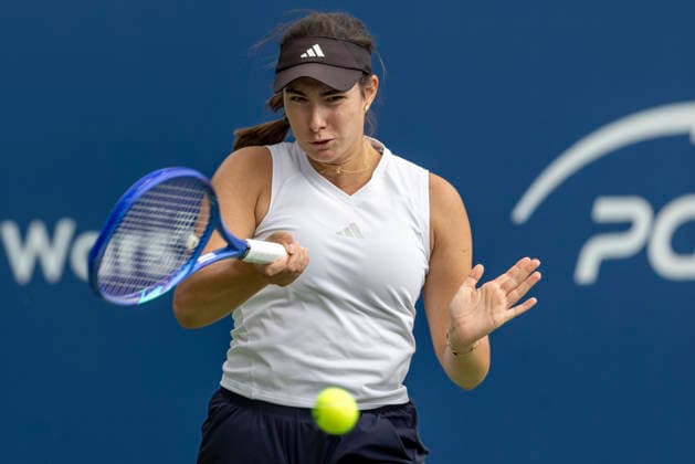 Warsaw T-Mobile Polish Open 2026 Elena Micic during WTA, Tennis Damen 125 Warsaw T-Mobile Polish Open tennis tournament in Warsaw ,Poland, on 2 August,2026 Warsaw Poland  Copyright: xAndrzejxIwanczukx originalFilename:iwanczuk-warsawtm260802_np5KD.jpg