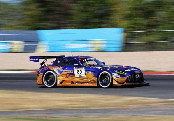 Overall Winner 80 Luca Stolz Brachbach GER Ralf Aron EST, Mercedes AMG GT3 Evo, Team Winward Racing GER GER, Motorsports, Nürburgring Endurance Series 2026, NLS, 6-Hour ADAC Ruhr Cup Race, Race 7, Nürburgring, Germany, Rhineland-Palatinate, August 1, 2026 GER, Motorsports, 2026 Nürburgring Endurance Series, NLS, 6-Hour ADAC Ruhr Cup Race, Race 7, Nürburgring, Germany, Rhineland-Palatinate, August 1, 2026, Nürburgring Copyright: xEibner-Pressefoto JuergenxAugstx EP_JAT