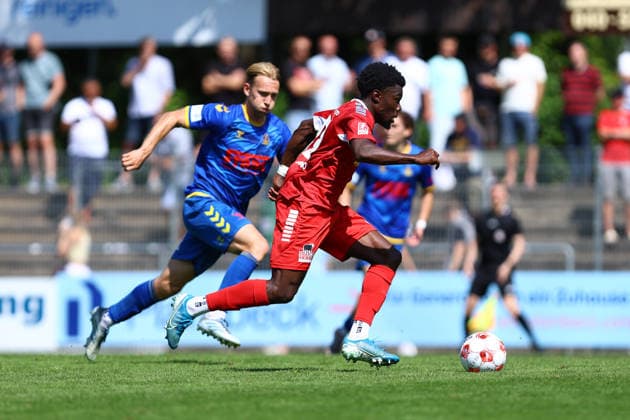 29 Ezra Ampofo FC Eintracht Norderstedt Soccer I Men s I Regionalliga Nord I 2026–2027 Season I Matchday 1 I FC Eintracht Norderstedt vs. SV Atlas Delmenhorst I August 2, 2026 I Edmund Plambeck Stadium