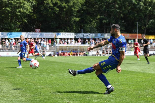 Soccer I Men s Team I 2026–2027 Season I Regionalliga Nord I Matchday 1 I Eintracht Norderstedt vs. SV Atlas Delmenhorst I August 2, 2026 Ibrahim Temin 5, SV Atlas Delmenhorst Copyright: xLobeca RalfxHomburgx