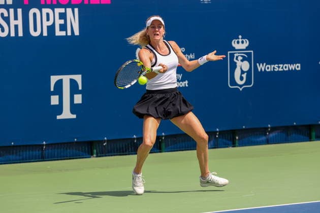 WARSZAWA 02.08.2026 TURNIEJ WTA, Tennis Damen 125 WARSAW T-MOBILE POLISH OPEN - KWALIFIKACJE --- TENNIS TOURNAMENT WTA 125 WARSAW T-MOBILE POLISH OPEN - QUALIFICATION ROUND URSZULA RADWANSKA FOT. ANNA KLEPACZKO FOTOPYK NEWSPIX.PL --- newspix.pl POLAND OUT! 