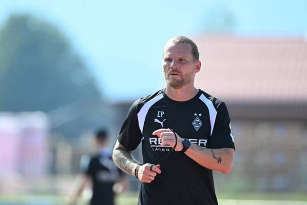 August 2, 2026 Rottach Egern Soccer, Men s, 2026–2027 Season, Training Camp Borussia Mönchengladbach Eugen Polanski, Gladbach Coach DFL regulations prohibit any use of photographs as image sequences and or quasi-video Am Birkenmoos Stadium Bavaria, Germany