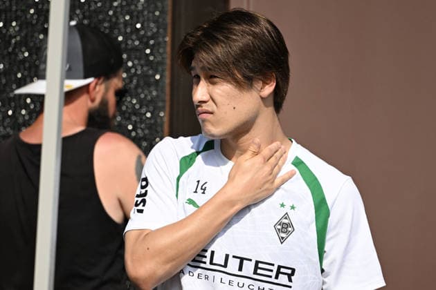 August 2, 2026 Rottach Egern Soccer, Men s, 2026–2027 Season, Training Camp Borussia Mönchengladbach New Signing Daiki Hashioka Gladbach DFL regulations prohibit any use of photographs as image sequences and or quasi-video Am Birkenmoos Stadium Bavaria, Germany