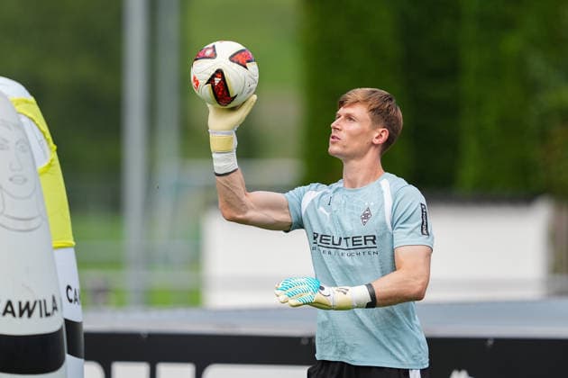 August 2, 2026, xydrx, soccer, training camp, Borussia Mönchengladbach, 2026–2027 season, Stadion am Birkenmoos, Moritz Nicolas, Borussia Mönchengladbach, 1. DFB regulations prohibit any use of photographs as image sequences and or quasi-video Copyright: HMBxMedia YannisxDreimann