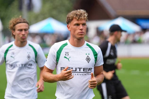 August 2, 2026, xydrx, soccer, training camp, Borussia Mönchengladbach, 2026–2027 season, Stadion am Birkenmoos, Robin Hack, Borussia Mönchengladbach, 25. DFB regulations prohibit any use of photographs as image sequences and or quasi-video. Copyright: HMBxMedia YannisxDreimann