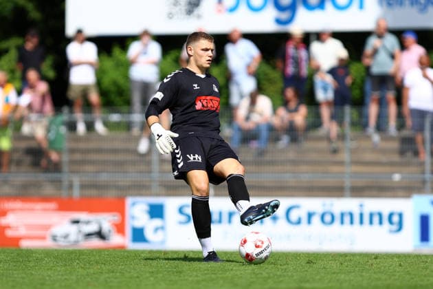 1 Damian Schobert SV Atlas Delmenhorst Soccer I Men s I Regionalliga Nord I 2026–2027 Season I Matchday 1 I FC Eintracht Norderstedt vs. SV Atlas Delmenhorst I August 2, 2026 I Edmund Plambeck Stadium