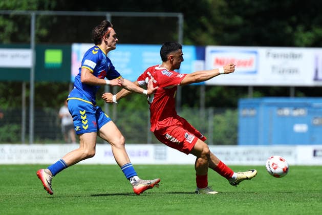 30 Milad Nejad, FC Eintracht Norderstedt, 20 Lucas Bauer SV Atlas Delmenhorst Men s Soccer I Regionalliga Nord I 2026–2027 Season I Matchday 1 I FC Eintracht Norderstedt vs. SV Atlas Delmenhorst I August 2, 2026 I Edmund Plambeck Stadium