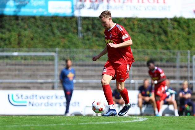 9 Lukas Krüger FC Eintracht Norderstedt Soccer I Men s I Regionalliga Nord I 2026–2027 Season I Matchday 1 I FC Eintracht Norderstedt vs. SV Atlas Delmenhorst I August 2, 2026 I Edmund Plambeck Stadium