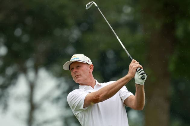 Rocket Mortgage 2026 DETROIT, MICHIGAN - August 2: Brandt Snedeker of Franklin, Tennessee hits from the 5th tee during the final round of the Rocket Classic 2026 at the Detroit Golf Club in Detroit, Michigan, USA, August 2, 2026. Detoit Michian United States  Copyright: xAmyxLemusx originalFilename:lemus-rocketmo260802_np8Nf.jpg