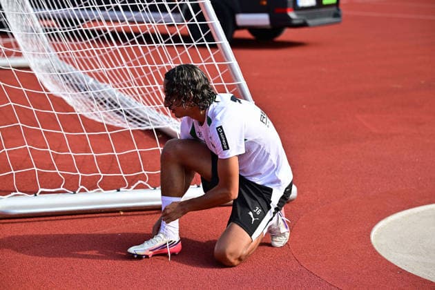 August 2, 2026 Rottach Egern Soccer, Men s, 2026–2027 Season, Training Camp Borussia Mönchengladbach Wael Mohya Gladbach DFL regulations prohibit any use of photographs as image sequences and or quasi-video Am Birkenmoos Stadium Bavaria, Germany