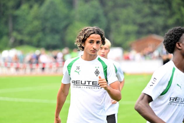 August 2, 2026 Rottach Egern Soccer, Men s, 2026–2027 Season, Training Camp Borussia Mönchengladbach Wael Mohya Gladbach DFL regulations prohibit any use of photographs as image sequences and or quasi-video Am Birkenmoos Stadium Bavaria, Germany