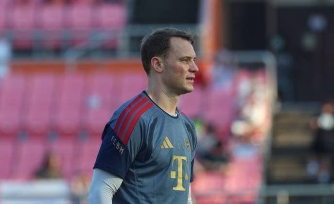 SKO, Manuel Neuer, FC Bayern Munich 1, FC Bayern Munich open practice ahead of the friendly match against Jeju SK, 2026–27 season, March 8, 2026, Bayern Munich, South Korea Copyright: xEibner-Pressefotox EP_JNL