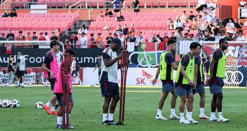 SKO, Vincent Kompany, FC Bayern Munich, Coach, FC Bayern Munich Open Practice Ahead of Friendly Match Against Jeju SK, 2026–27 Season, March 8, 2026, Bayern Munich, South Korea Copyright: xEibner-Pressefotox EP_JNL