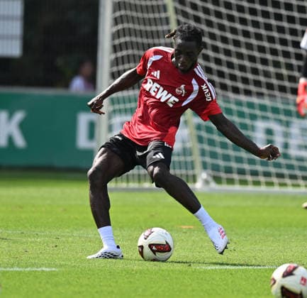 August 3, 2026, xophax, Soccer, Bundesliga 1, 1. FC Köln Training at the Geissbockheim of 1. FC Köln, Gideon Mensah, 1. FC Köln, Cologne