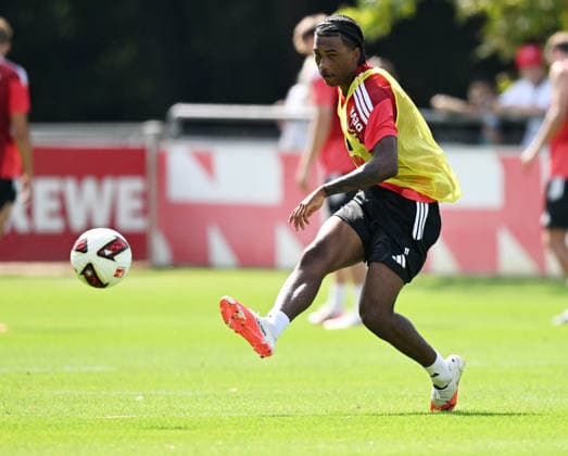 August 3, 2026, xophax, Soccer, Bundesliga 1, 1. FC Köln Training at the Geissbockheim of 1. FC Köln, Reigan Heskey, 1. FC Köln, Cologne