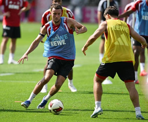 August 3, 2026, xophax, Soccer, Bundesliga 1, 1. FC Köln Training at the Geissbockheim of 1. FC Köln Luca Waldschmidt, left, 1. FC Köln, Cologne