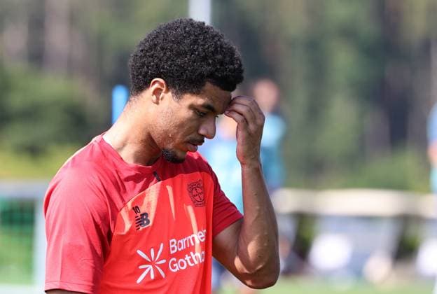 GER, Bayer 04 Leverkusen Training Camp in Blankenhain, August 3, 2026, Blankenhain, GER, 2026–2027 Season, Bundesliga 1, Bayer 04 Leverkusen Training Camp in Pictures: Malik Tillmann, Leverkusen. DFL regulations prohibit any use of photographs as image sequences and or quasi-video content.