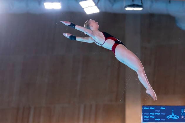 France, Paris, Centre Aquatique Olympique Metropole du Grand Paris, August 3, 2026, European Aquatics Championships – Artistic Swimming, Day 3, Women’s 10m Platform Final, Pauline Alexandra Pfeif of Germany, Photo by Eibner Pressefoto Tino Henschel European Aquatics Championships Artistic Swimming, Day 3, Women’s 10m Platform Final, Paris Copyright: xEibnerxPressefotox