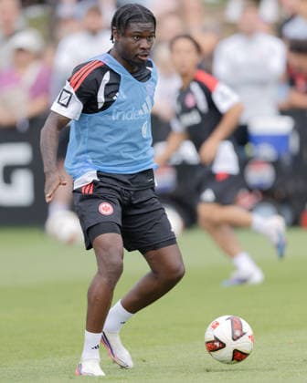 Training: Eintracht Frankfurt Junior Dina Ebimbe Eintracht Frankfurt Training session held by Eintracht Frankfurt on July 20, 2026, at Deutsche Bank Park in Frankfurt am Main, Frankfurt am Main, Hesse, Germany; Deutsche Bank Park