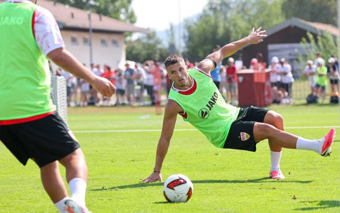 August 4, 2026, Germany, Grassau, Bundesliga, 2026–2027 Season, VfB Stuttgart Training Camp, Ermedin Demirovic