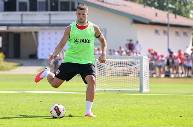 August 4, 2026, Germany, Grassau, Bundesliga, 2026–2027 Season, VfB Stuttgart Training Camp, Ermedin Demirovic