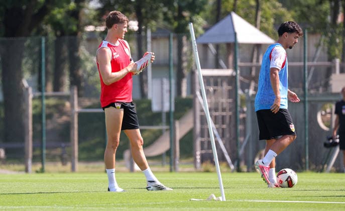 August 4, 2026, Germany, Grassau, Bundesliga, 2026–2027 season, VfB Stuttgart training camp, Ramon Hendriks