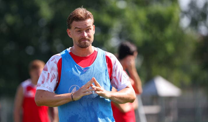 August 4, 2026, Germany, Grassau, Bundesliga, 2026–2027 season, VfB Stuttgart training camp, Maximilian Mittelstädt