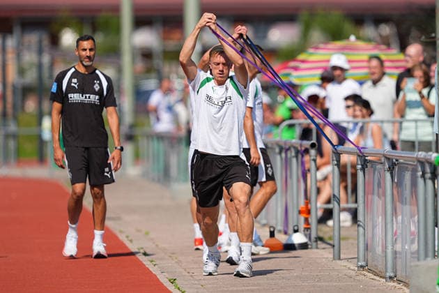 August 4, 2026, xydrx, soccer, training camp, Borussia Mönchengladbach, 2026–2027 season, Stadion am Birkenmoos, Isac Lidberg, Borussia Mönchengladbach; 3. DFB regulations prohibit any use of photographs as image sequences and or quasi-video Copyright: HMBxMedia YannisxDreimann