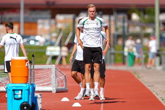 August 4, 2026, xydrx, soccer, training camp, Borussia Mönchengladbach, 2026–2027 season, Stadion am Birkenmoos, Isac Lidberg, Borussia Mönchengladbach; 3. DFB regulations prohibit any use of photographs as image sequences and or quasi-video Copyright: HMBxMedia YannisxDreimann