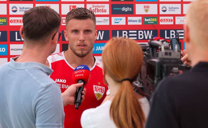 August 4, 2026, Germany, Grassau, Bundesliga, 2026–2027 Season, VfB Stuttgart Training Camp, Ermedin Demirovic