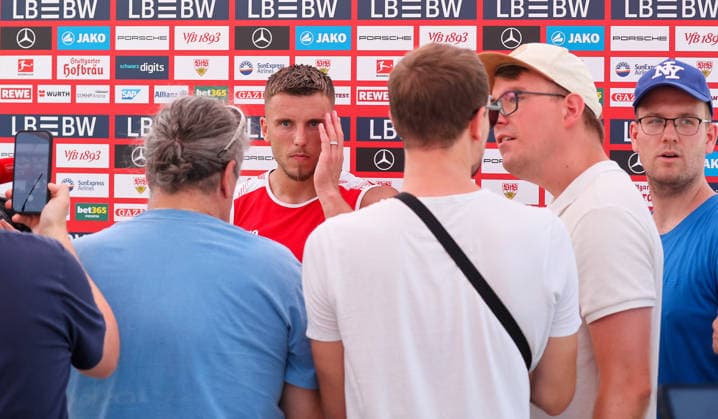 August 4, 2026, Germany, Grassau, Bundesliga, 2026–2027 Season, VfB Stuttgart Training Camp, Ermedin Demirovic