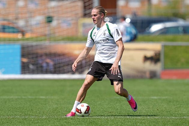 August 4, 2026, xydrx, soccer, training camp, Borussia Mönchengladbach, 2026–2027 season, Stadion am Birkenmoos, David Herold, Borussia Mönchengladbach, 20 DFB regulations prohibit any use of photographs as image sequences and or quasi-video Copyright: HMBxMedia YannisxDreimann