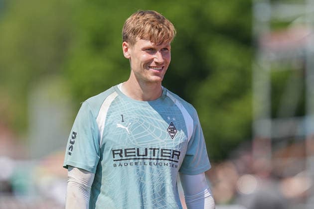 August 4, 2026, xydrx, soccer, training camp, Borussia Mönchengladbach, 2026–2027 season, Stadion am Birkenmoos, Moritz Nicolas, Borussia Mönchengladbach, 1 DFB regulations prohibit any use of photographs as image sequences and or quasi-video Copyright: HMBxMedia YannisxDreimann