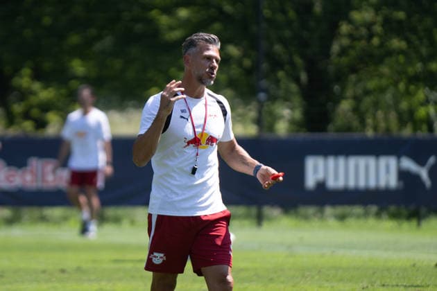 Martin Demichelis, RB Leipzig, Coach, RB Leipzig, Soccer, Training Camp in Austria, Preseason, 2026–2027 Season, GER, August 4, 2026, Eibner Press Photo: Andreas Ulmer, RB Leipzig, soccer, training camp in Austria, preseason, 2026–2027 season, GER, August 4, 2026, Copyright: xEibner-Pressefoto AndreasxUlmerx EP_AUR